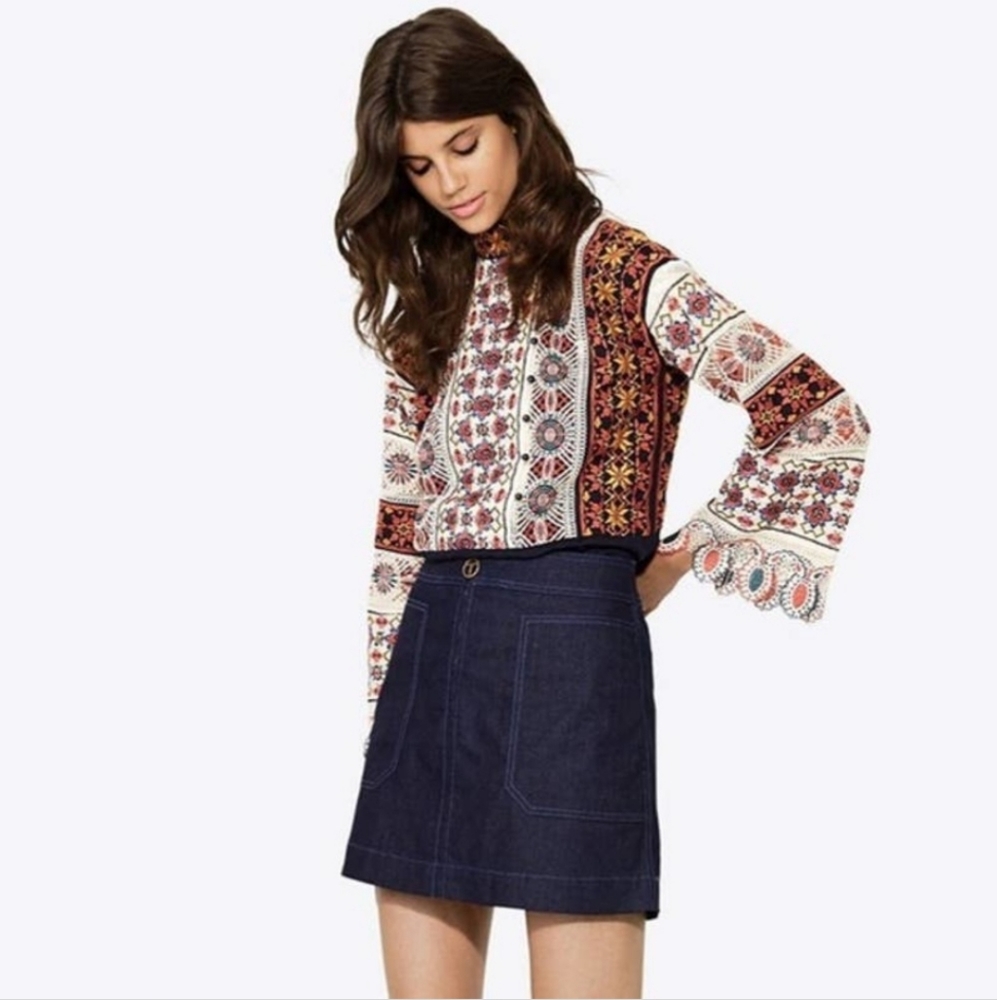 NWT Tory Burch Elise Mini Skirt